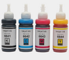 Чернила Epson T664 для Epson L100, L110, L120, L132,L200,L222 совместимые 4 цвета по 100мл