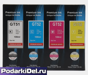 Чернила для HP GT51/GT52 для HP Ink Tank 115, 116, 118, 310, 315, 410, 415, 450, 500, 510 Чернила для HP GT51/GT52 для HP Ink Tank 115, 116, 118, 310, 315, 410, 415, 450, 500, 510