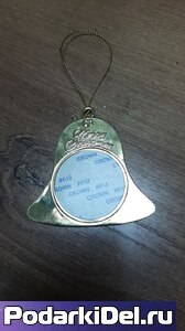Новогодняя игрушка КОЛОКОЛЬЧИК 