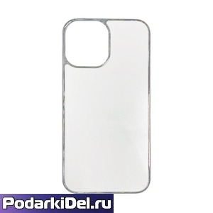 Чехол пластиковый IPhone 13 прозрачный (вставка под сублимацию) Чехол пластиковый IPhone 13 прозрачный (вставка под сублимацию)