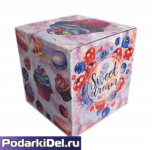 Коробка подарочная для КРУЖКИ "Sweet dream" Коробка подарочная для КРУЖКИ "Sweet dream"