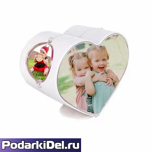 ФотоКУБ вращающийся (СЕРДЦЕ) белый/черный ФотоКУБ вращающийся (СЕРДЦЕ) белый/черный