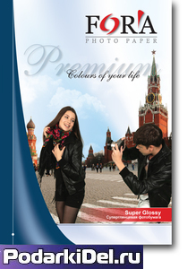 Бумага FORA  А4 / 50л./ 230г (супер.глянц.) Премиум